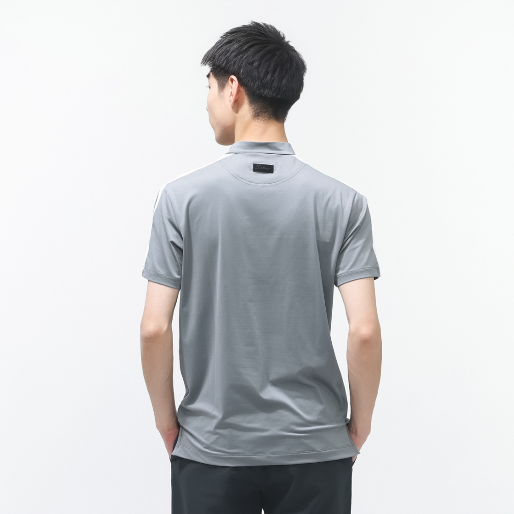 タイトリスト ゴルフウェア 半袖シャツ 春 夏 メッシュ モックネック