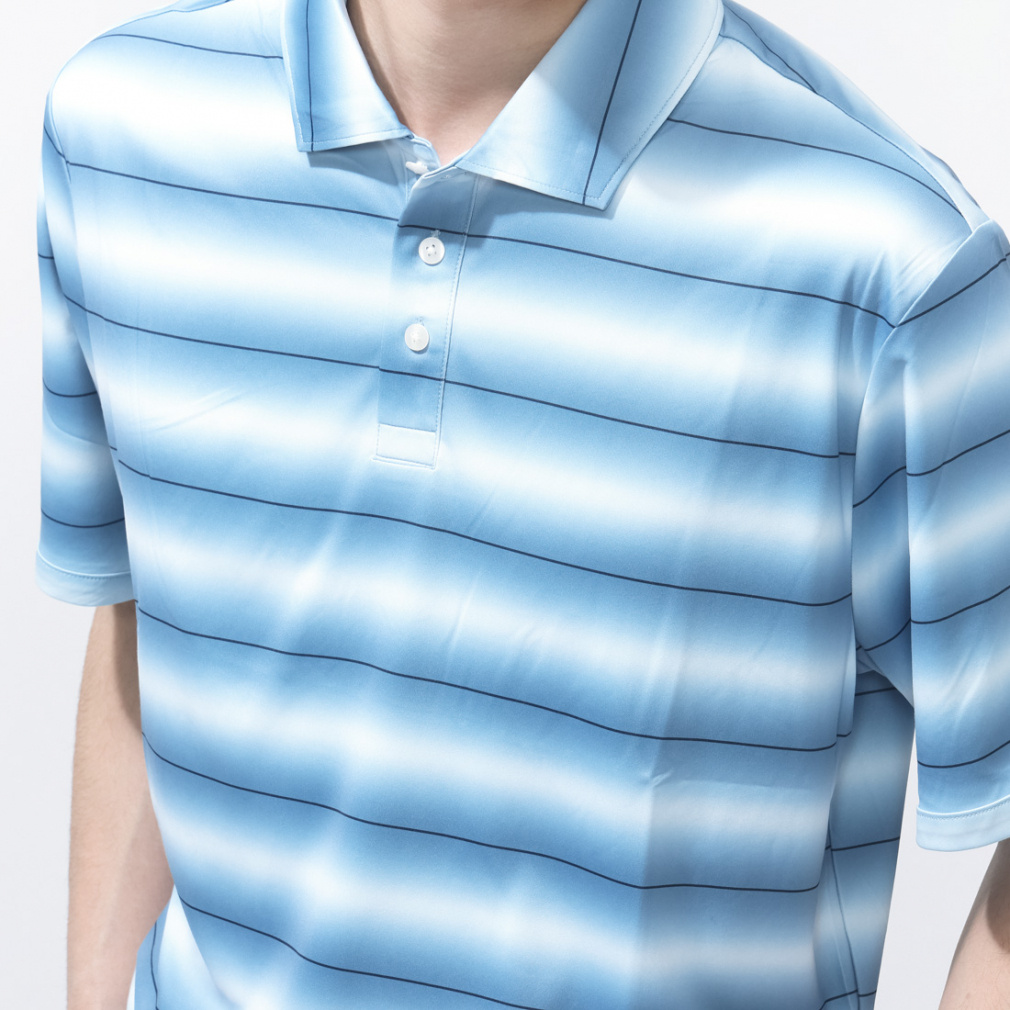 ナイキゴルフ ゴルフウェア 半袖シャツ DF PAR STRPE O S/S ポロ