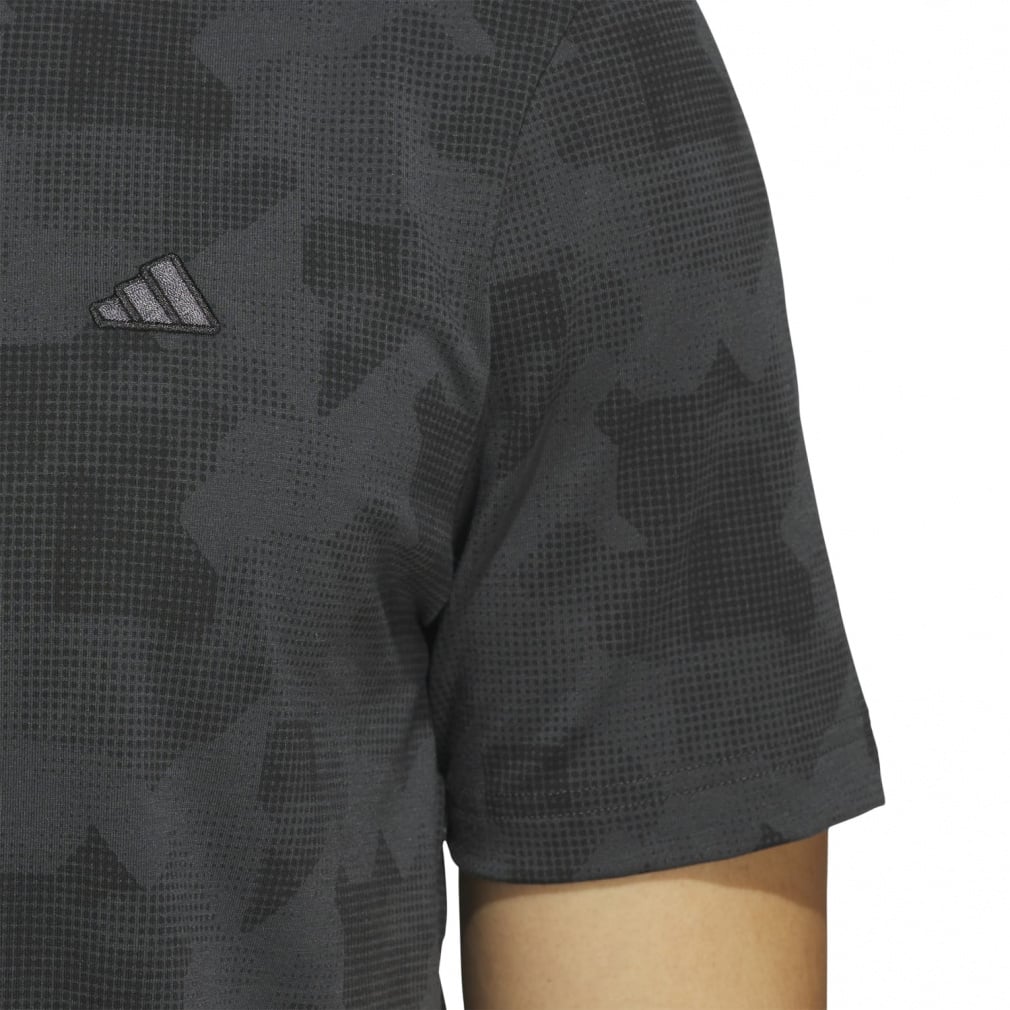 L adidas(アディダス) ゴルフ 青 グラデーション 半袖 PK ポロ カラー Tシャツ dショッピング |アディダス Adidas グラデーションスリーブ半袖