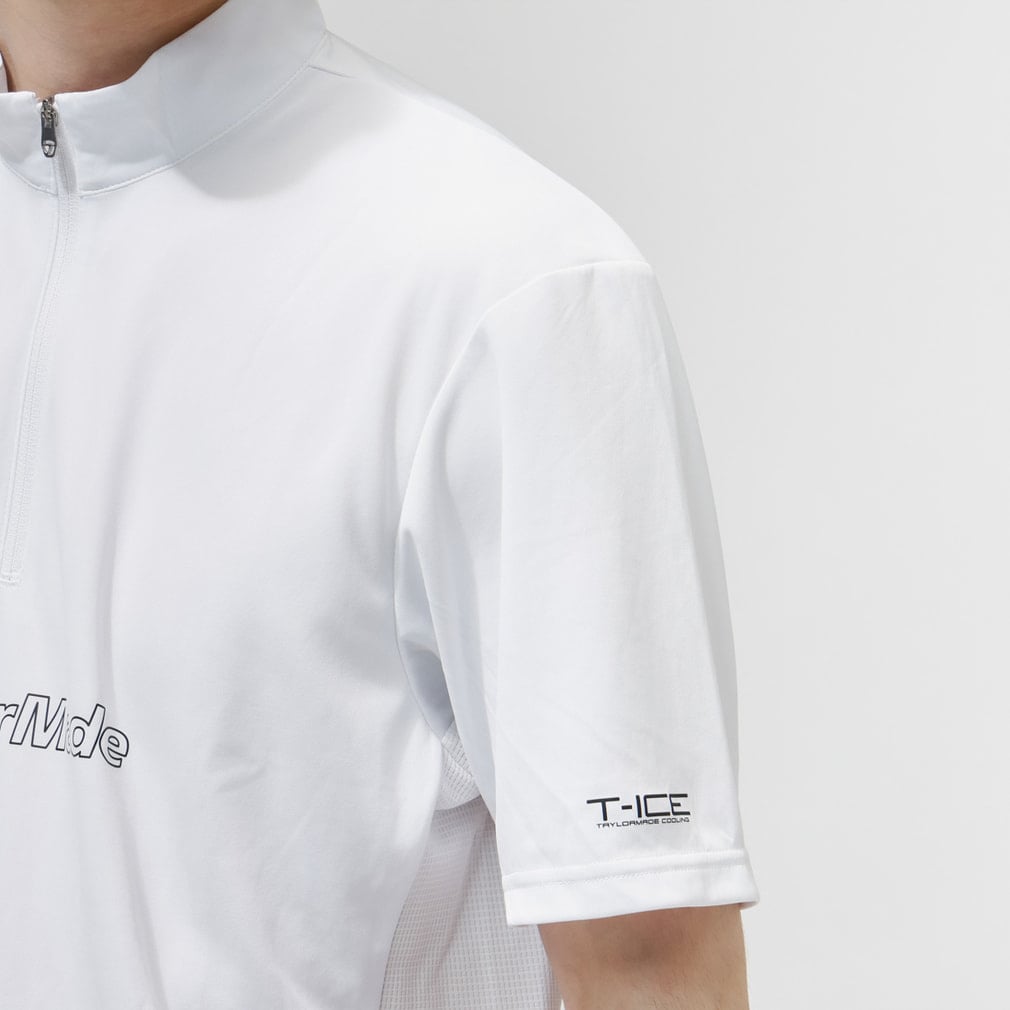 テーラーメイド ゴルフウェア 半袖シャツ 春 夏 T-ICEハーフジップS/S