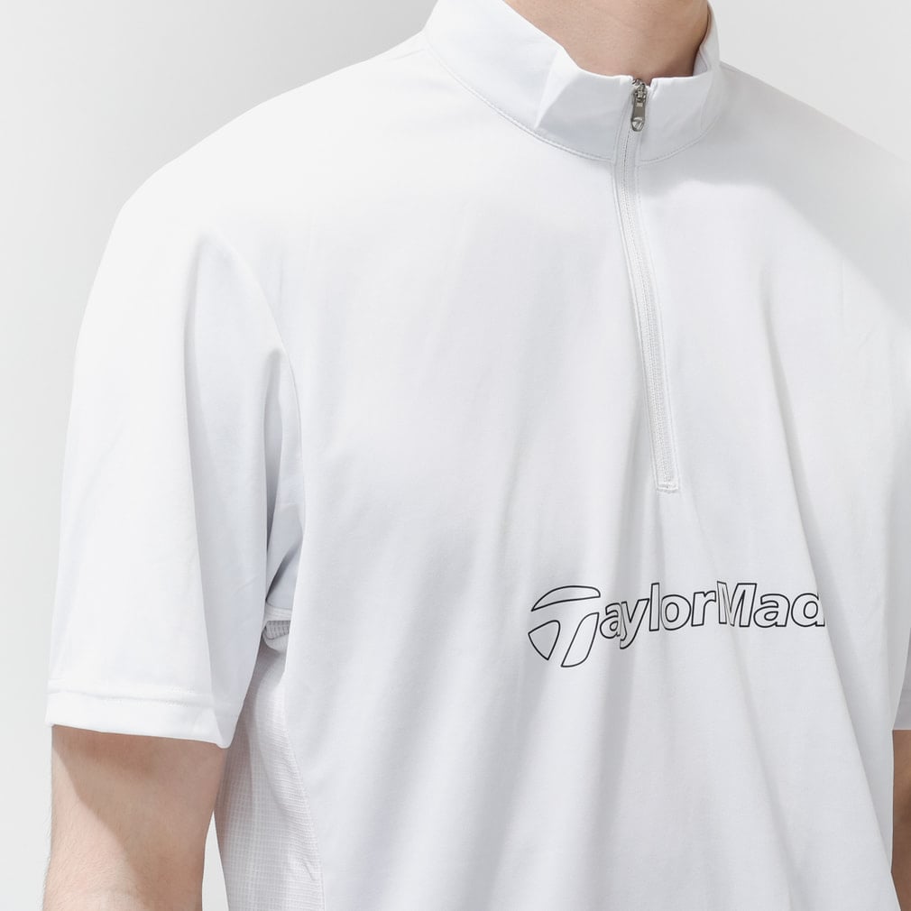 テーラーメイド ゴルフウェア 半袖シャツ 春 夏 T-ICEハーフジップS/S
