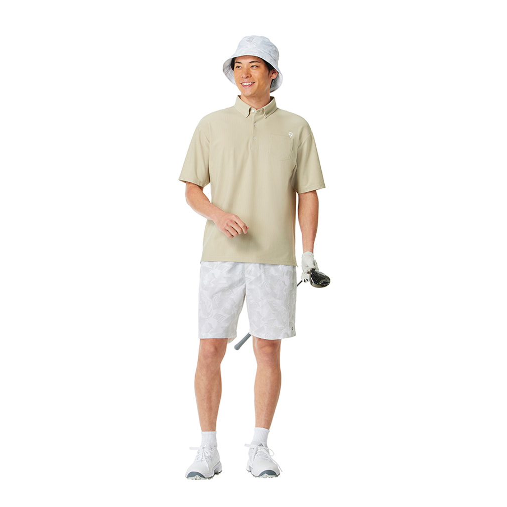 TaylorMade ゴルフシャツ ホワイト Lサイズ　マスターズ TaylorMade ゴルフシャツ ホワイト Lサイズ マスターズ TaylorMade