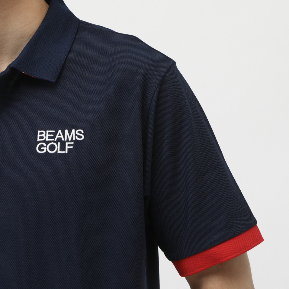 Beams Golf ポロシャツ メルセデス・ベンツ beams golf ベンツ コラボポロシャツ L（ネイビー） - メルカリ