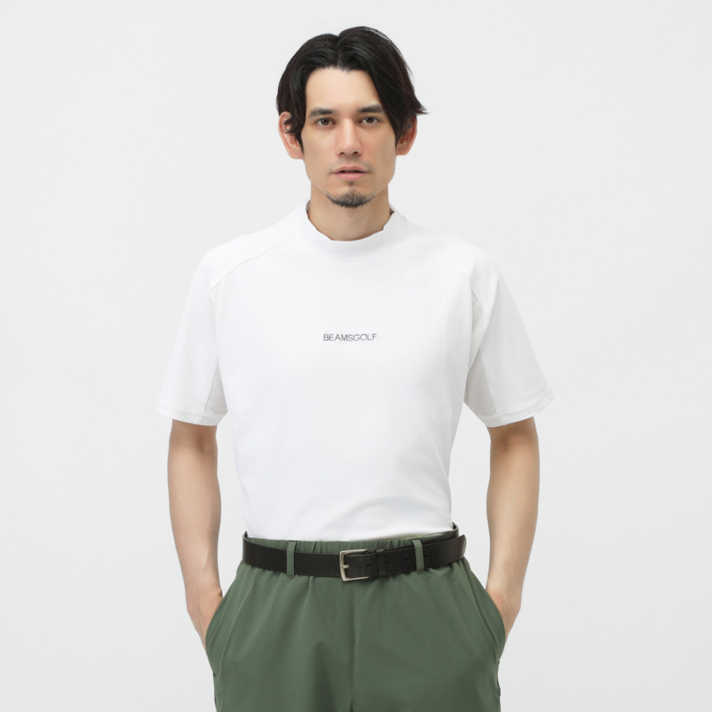 ビームスゴルフ ゴルフウェア 半袖シャツ 春 夏 ORANGE LABEL / 切替