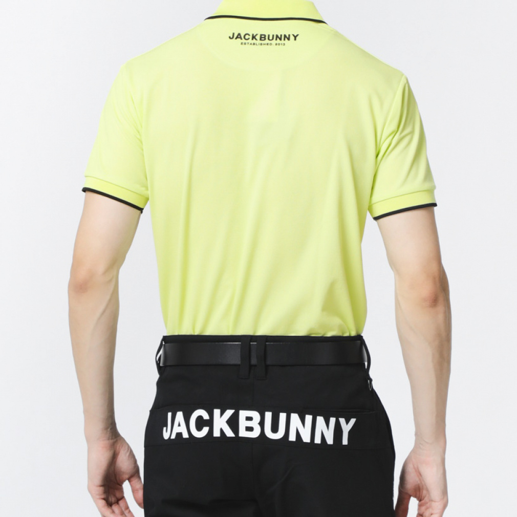 ジャック バニー ゴルフウェア 半袖シャツ 春 夏 PEオニカノコ半袖