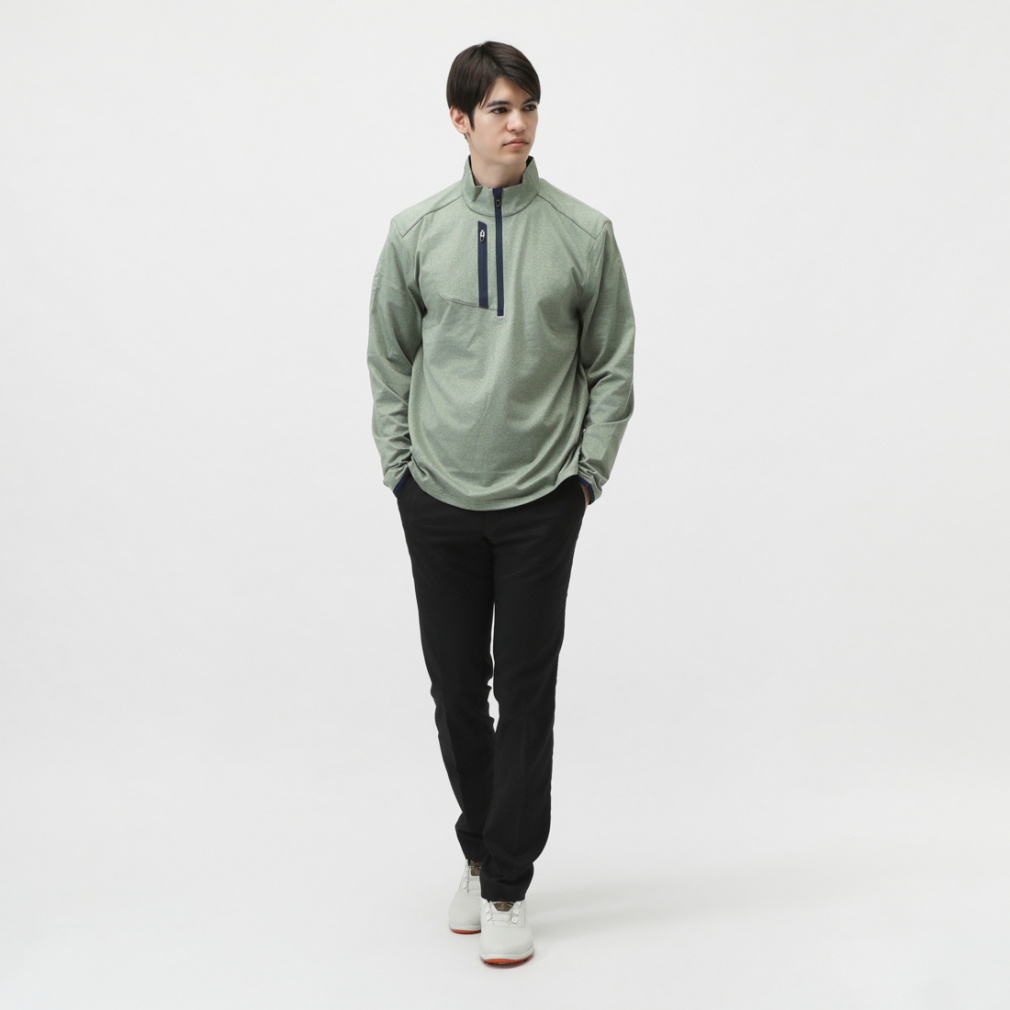 【RLX】ストレッチ ジャージー プルオーバー セール・アウトレット】RLX クラシックフィット ストレッチ