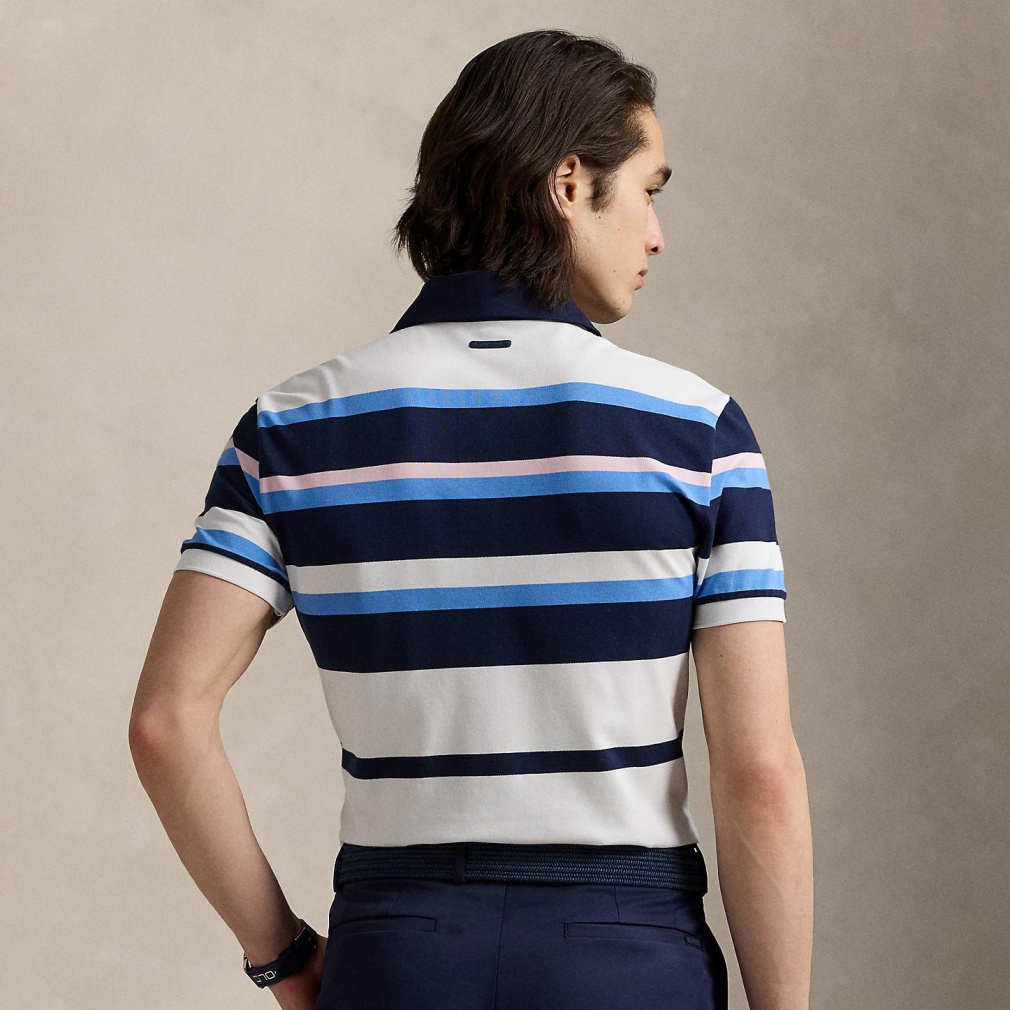 ラルフローレン ゴルフウェア 半袖シャツ 春 夏 マルチストライプ