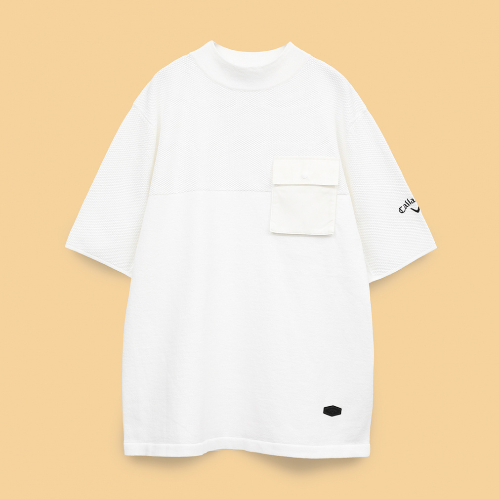 カノコ編みニットモックネックシャツ C25134103｜Alpen Online