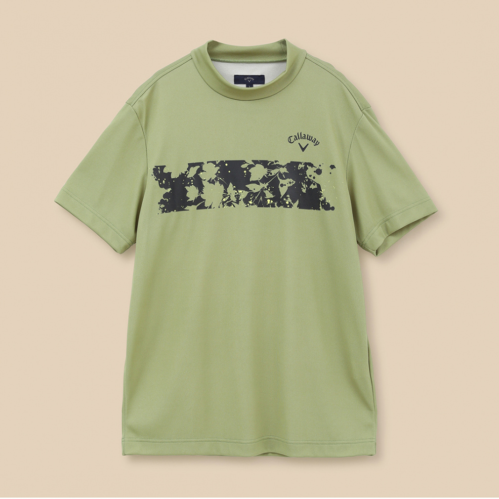 裏クールスプレーフラワー半袖モックネック C24134125｜Alpen Online