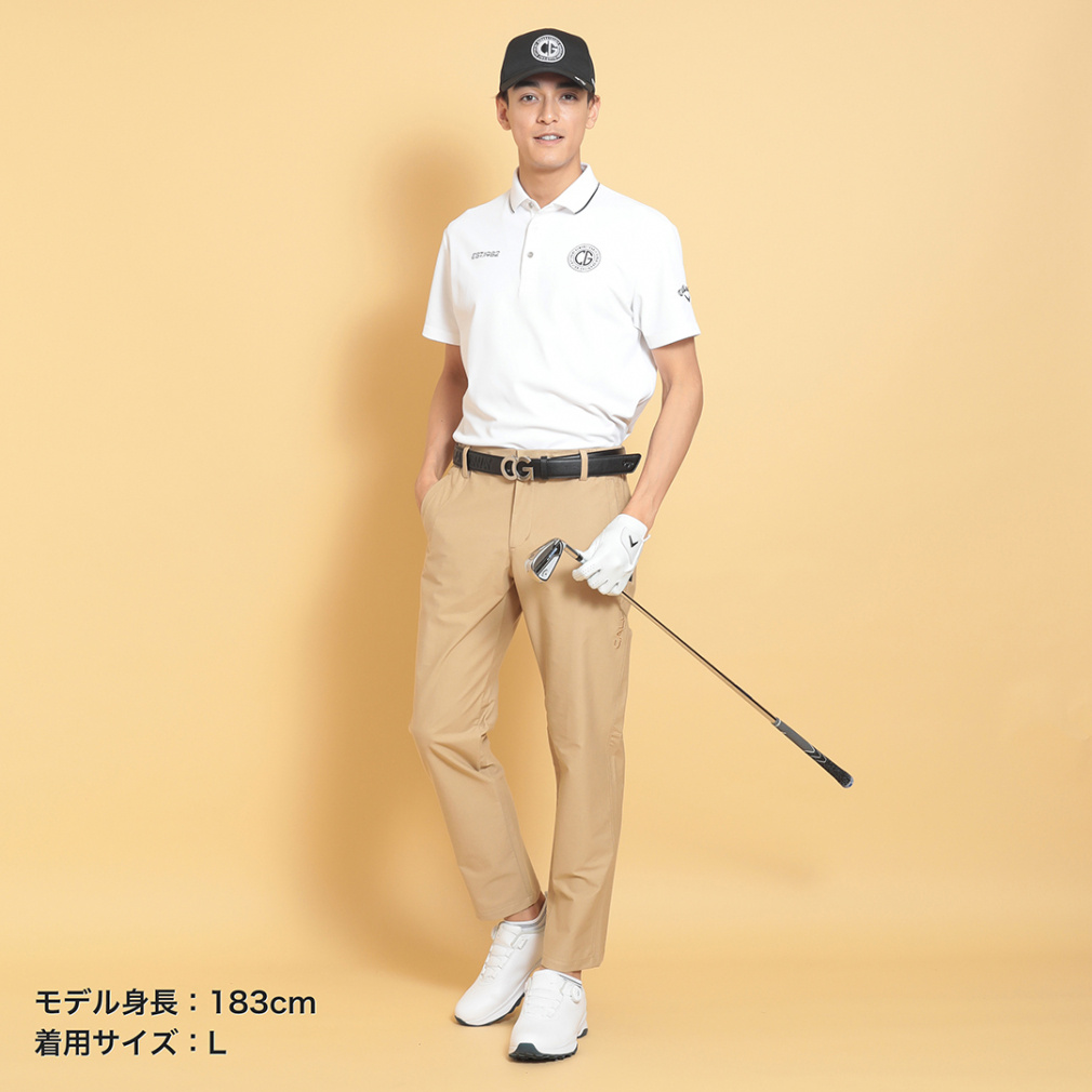 クラブハウス　ゴルフ　シャツ　ホワイト　L クラブハウス ゴルフ シャツ ホワイト L CLUBHAUS | クラブハウス