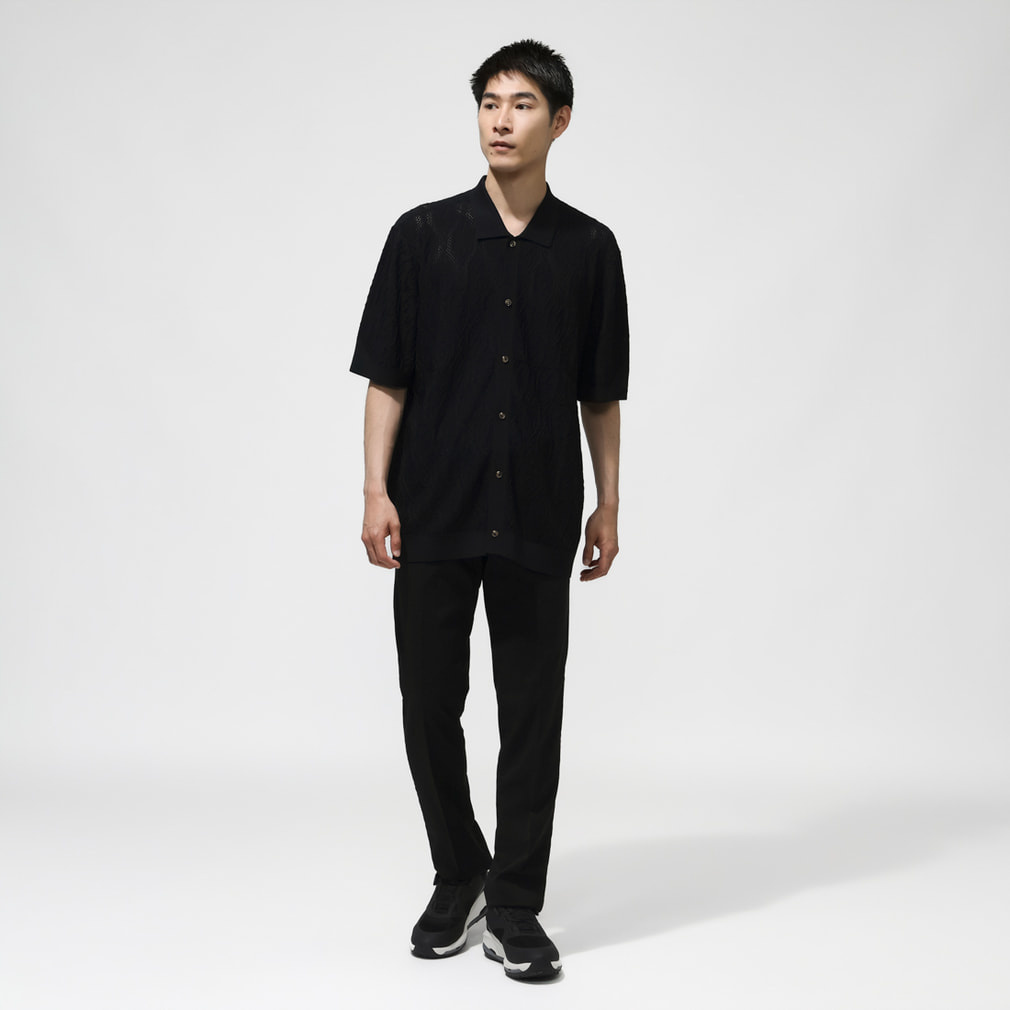 ジョーダン ゴルフウェア 半袖シャツ SP ゴルフ KNIT BTN DN (II7267