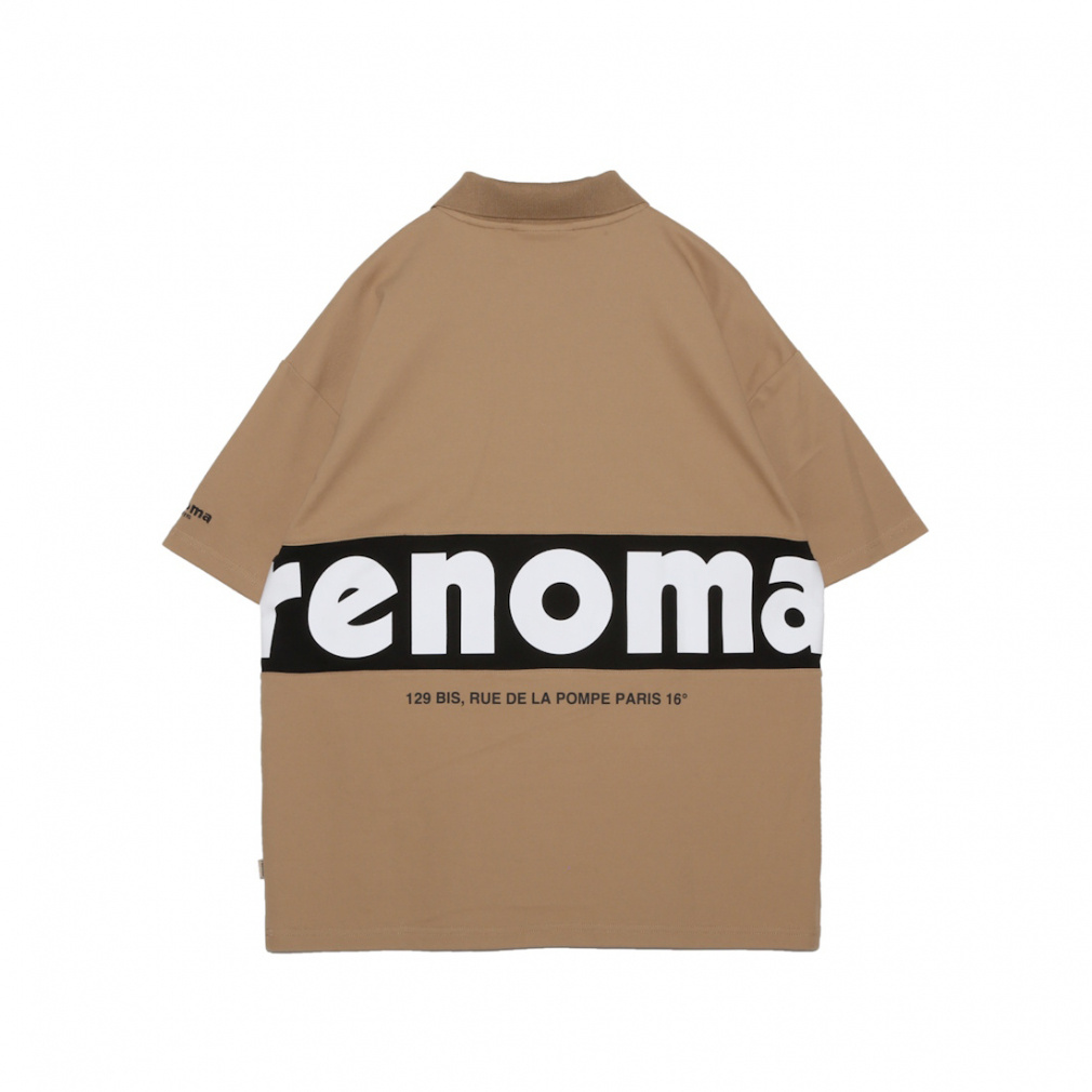 レノマ ゴルフウェア 半袖シャツ 春 夏 BIG LOGO POLO SHIRT SS (RGBC