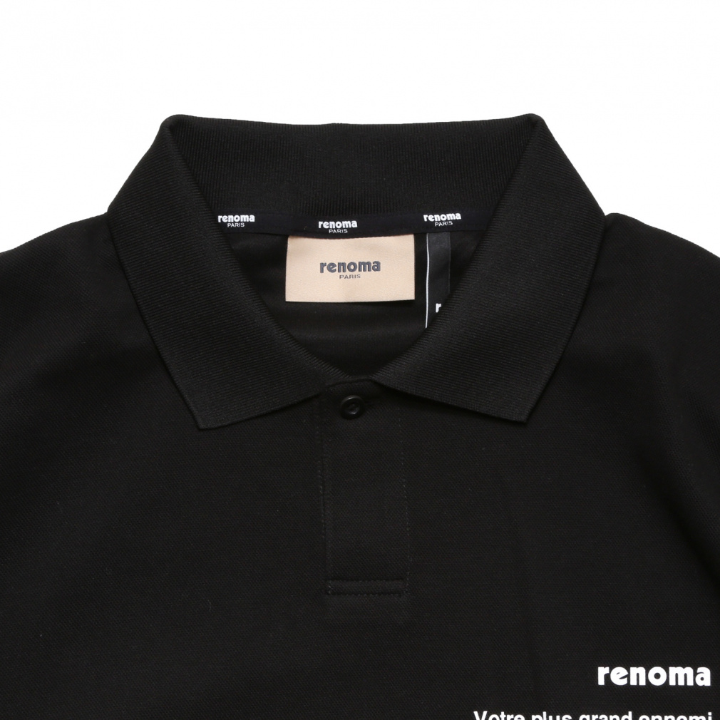 レノマ ゴルフウェア 半袖シャツ 春 夏 BIG LOGO POLO SHIRT SS (RGBC
