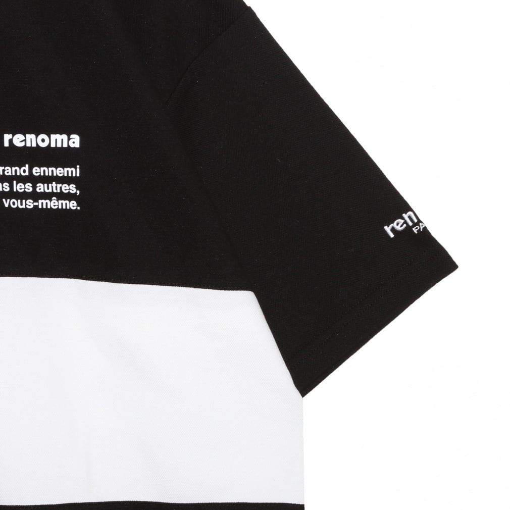 レノマ ゴルフウェア 半袖シャツ 春 夏 BIG LOGO POLO SHIRT SS (RGBC