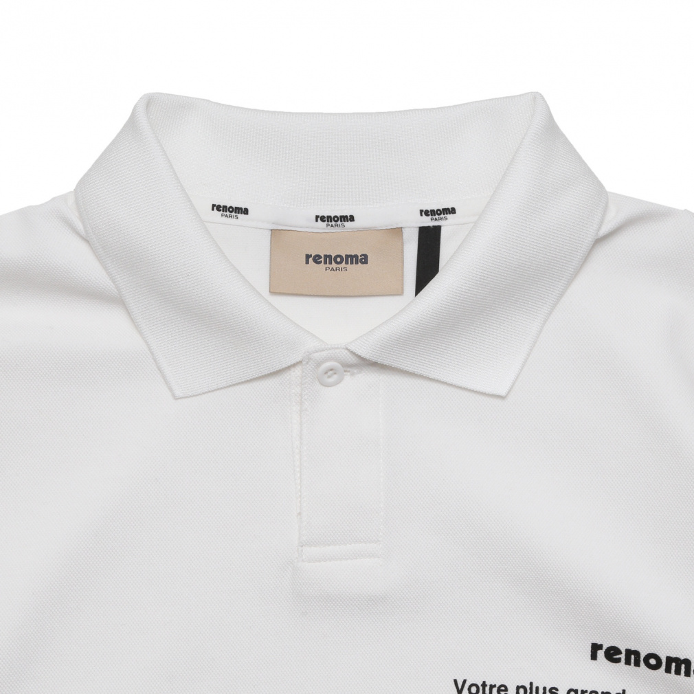 レノマ ゴルフウェア 半袖シャツ 春 夏 BIG LOGO POLO SHIRT SS (RGBC
