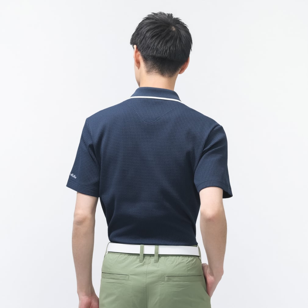 トラヴィスマシュー ゴルフウェア 半袖シャツ 春 夏 半袖ワッフルポロ