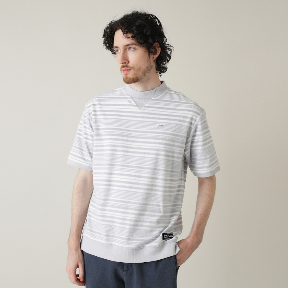 トラヴィスマシュー ゴルフウェア 半袖シャツ 春 夏 S/S Pile Border