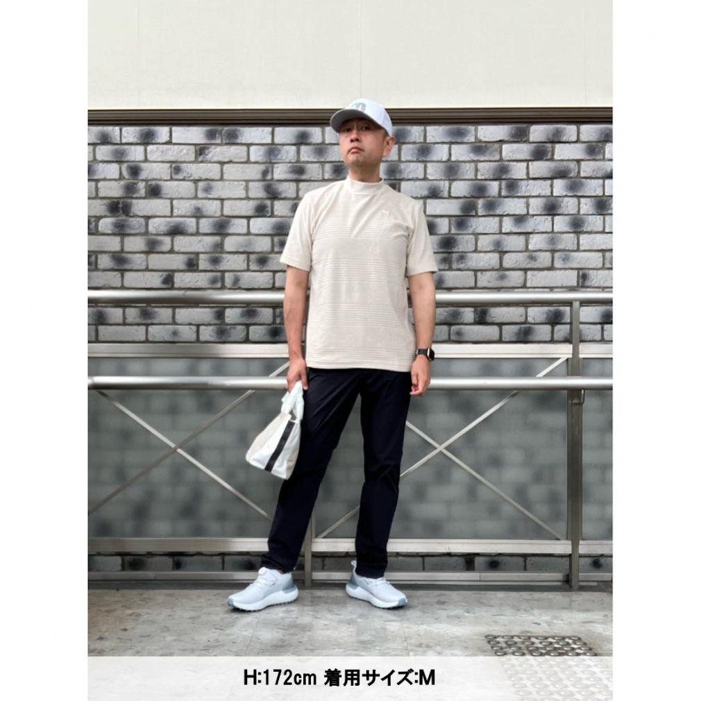 S/S Jacquard Mock Neck 7AJ026｜Alpen Online