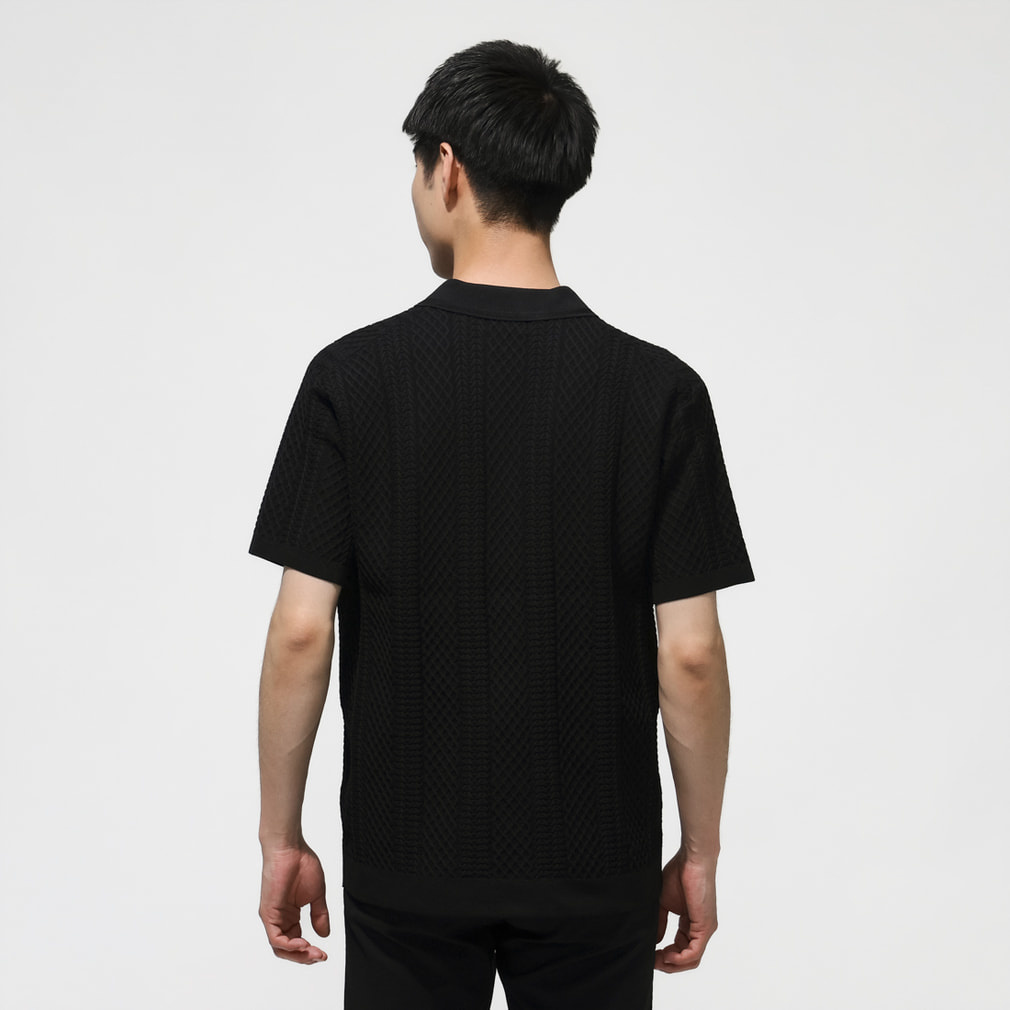 サタデーズニューヨークシティ ゴルフウェア 半袖シャツ 春 夏 SS KNIT