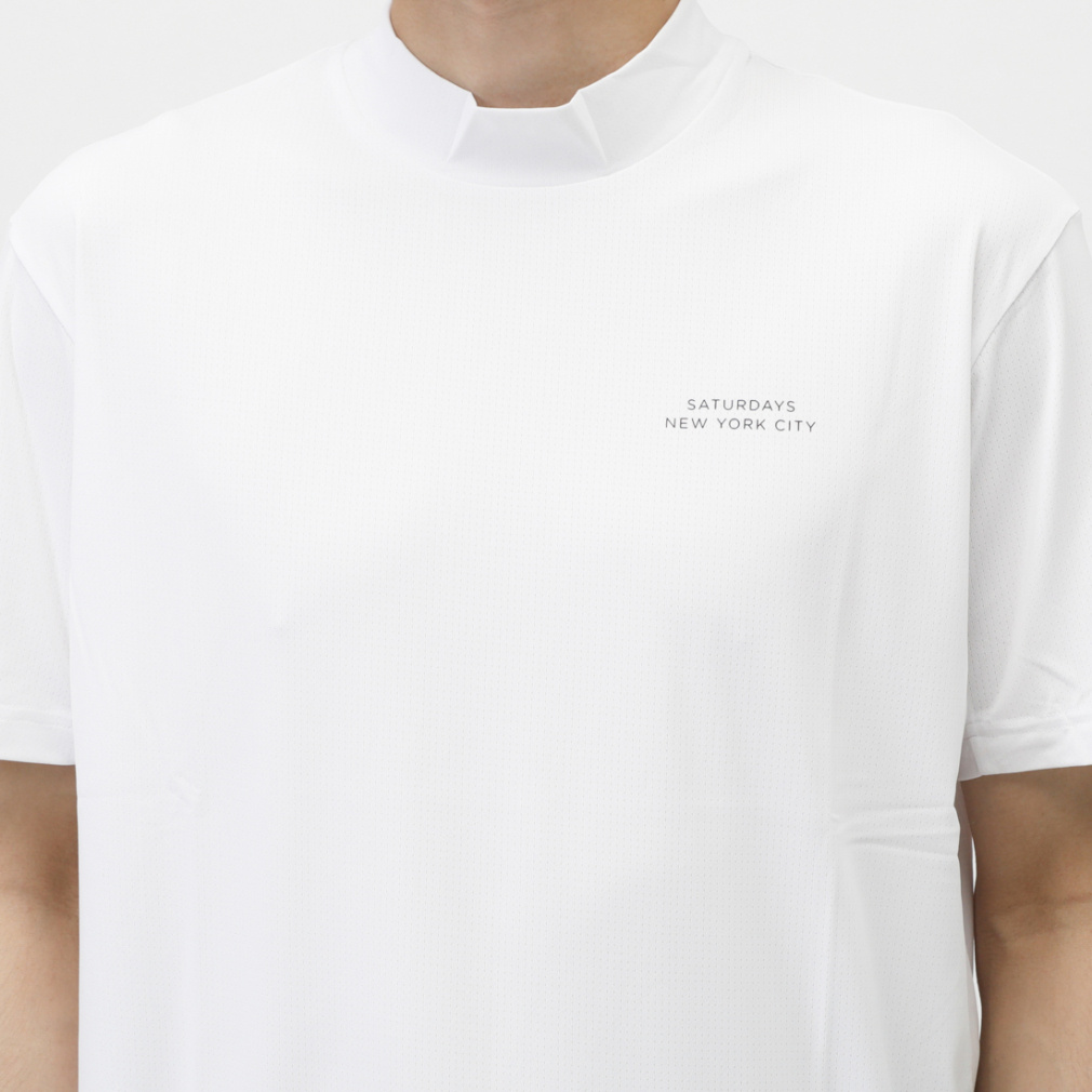 サタデーズニューヨークシティ ゴルフウェア 半袖シャツ 春 夏 Dot