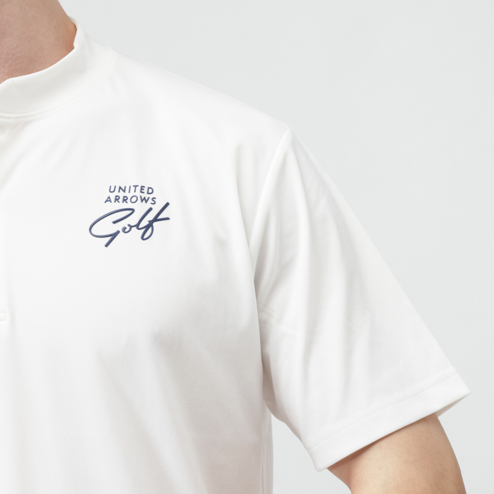 ユナイテッドアローズ ゴルフウェア 半袖シャツ 春 夏 ヘンリーネック