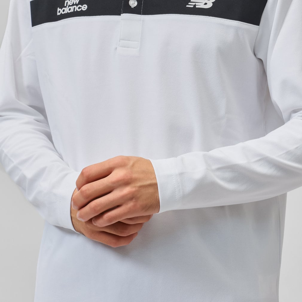 ニューバランス ゴルフウェア 長袖シャツ 秋 冬 L/SLEEVE COLLAR SHIRT