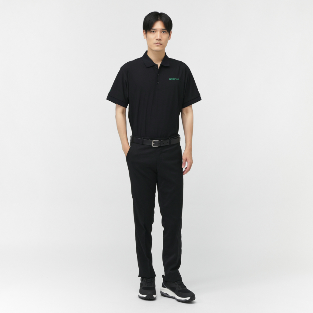 ブリーフィング ゴルフウェア 半袖シャツ 秋 冬 MS EARTH POLO RF