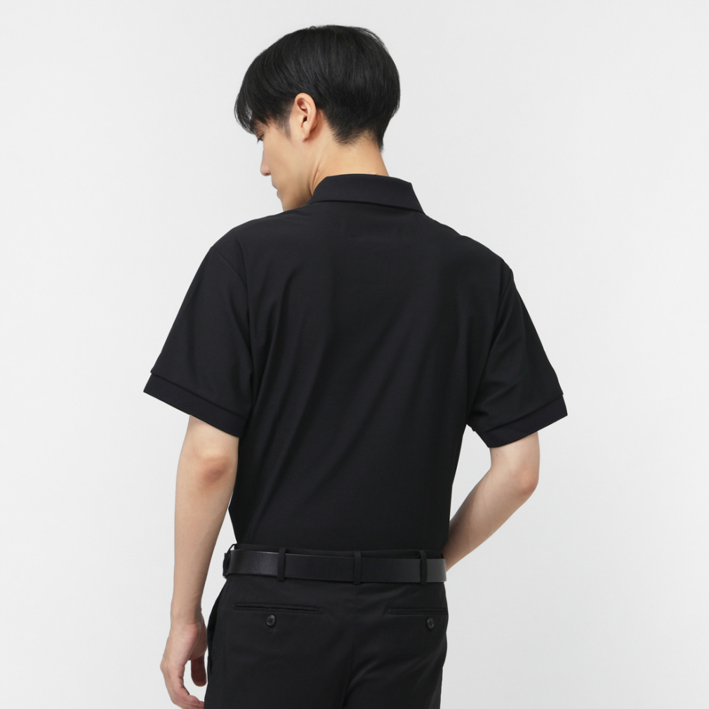 ブリーフィング ゴルフウェア 半袖シャツ 秋 冬 MS EARTH POLO RF