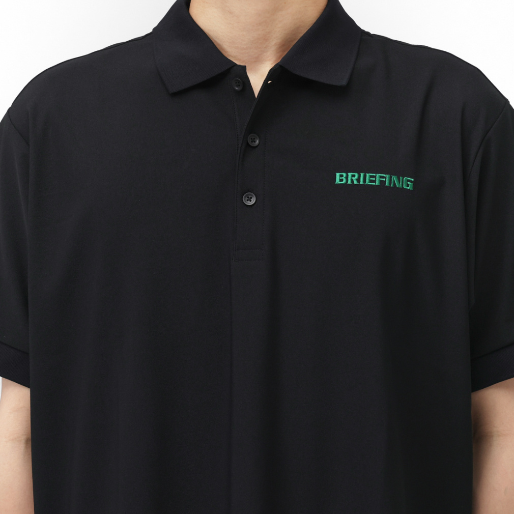 ブリーフィング ゴルフウェア 半袖シャツ 秋 冬 MS EARTH POLO RF