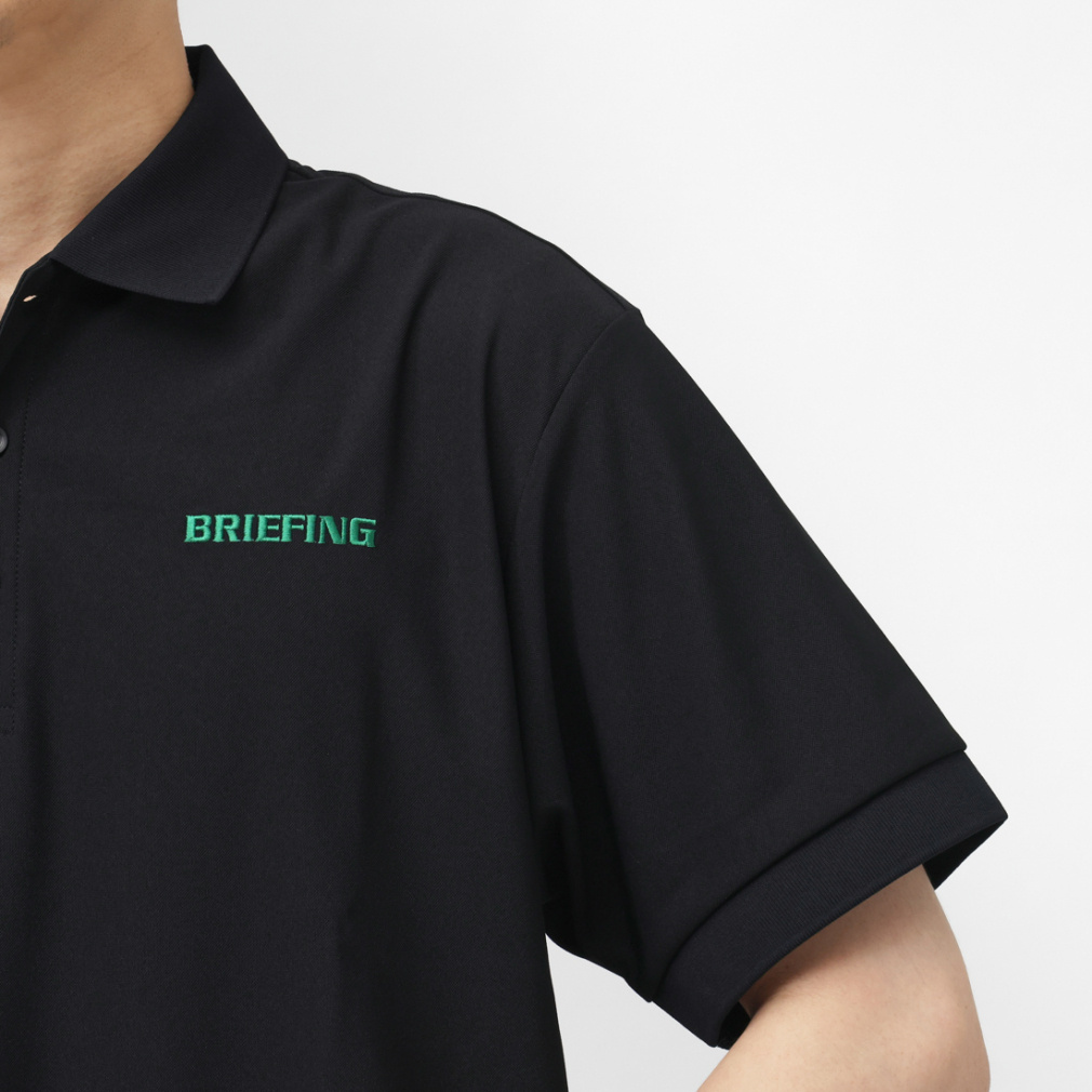 ブリーフィング ゴルフウェア 半袖シャツ 秋 冬 MS EARTH POLO RF