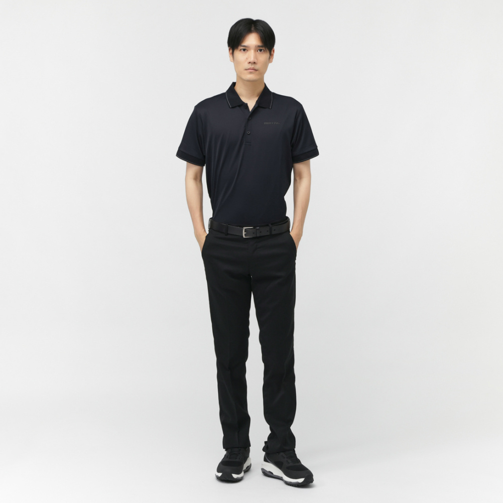 ブリーフィング ゴルフウェア 半袖シャツ 秋 冬 MS BG FLAG POLO