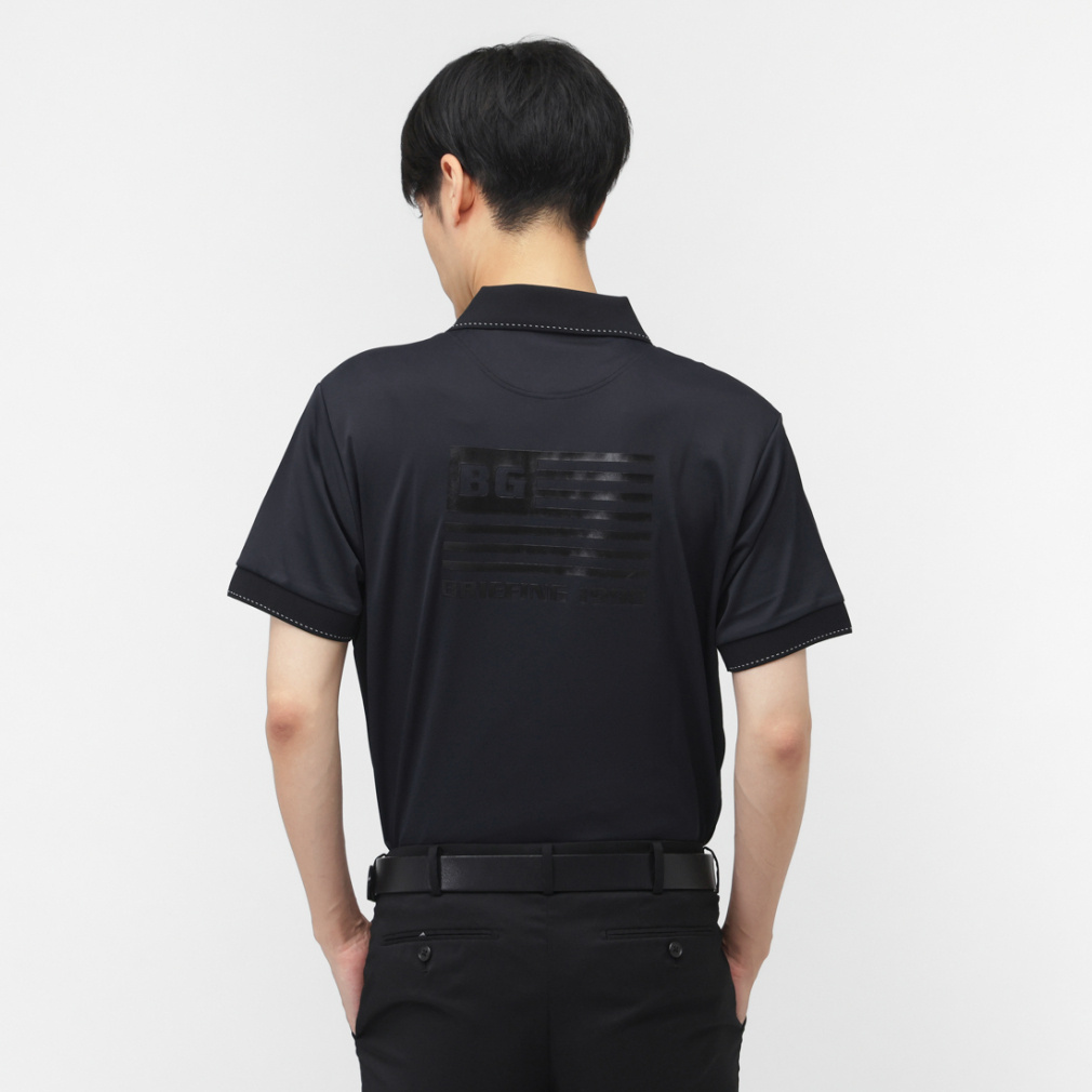 ブリーフィング ゴルフウェア 半袖シャツ 秋 冬 MS BG FLAG POLO