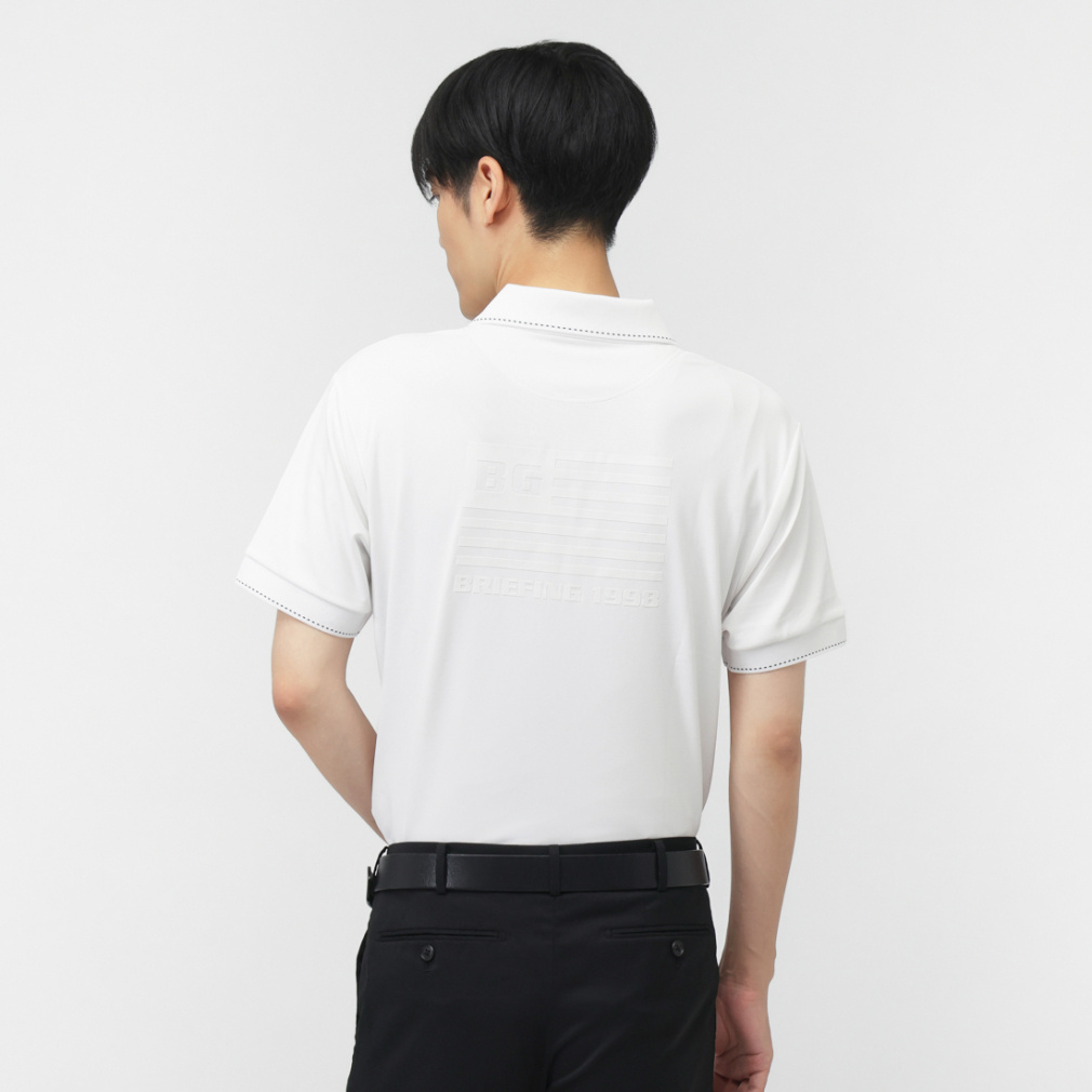 ブリーフィング ゴルフウェア 半袖シャツ 秋 冬 MS BG FLAG POLO