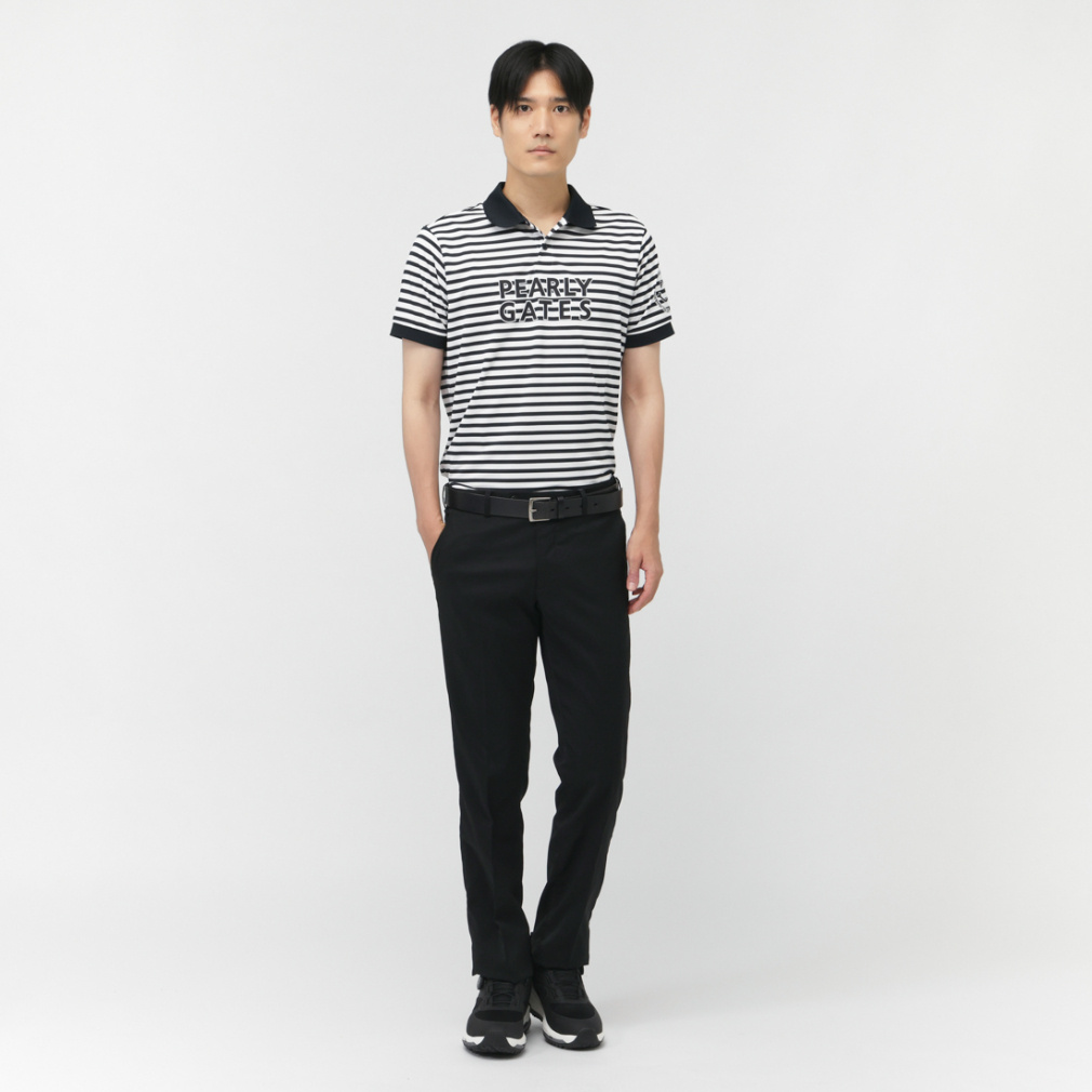 パーリーゲイツ ゴルフウェア 半袖シャツ 秋 冬 PGisPG ハイゲージ