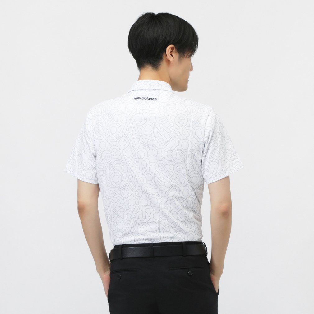ニューバランス ゴルフウェア 半袖シャツ 秋 冬 S/SLEEVE COLLAR SHIRT