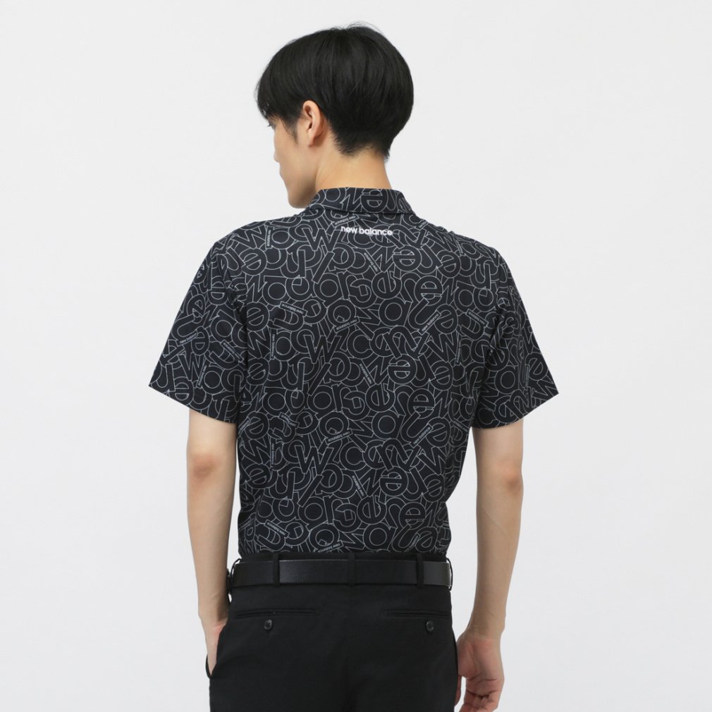 ニューバランス ゴルフウェア 半袖シャツ 秋 冬 S/SLEEVE COLLAR SHIRT