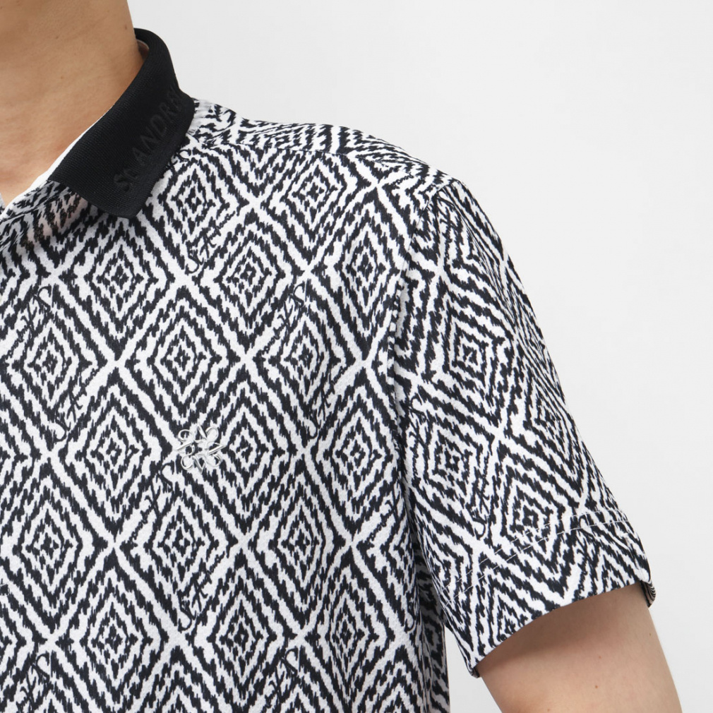 セントアンドリュース ゴルフウェア 半袖シャツ 秋 冬 SPXダイヤ