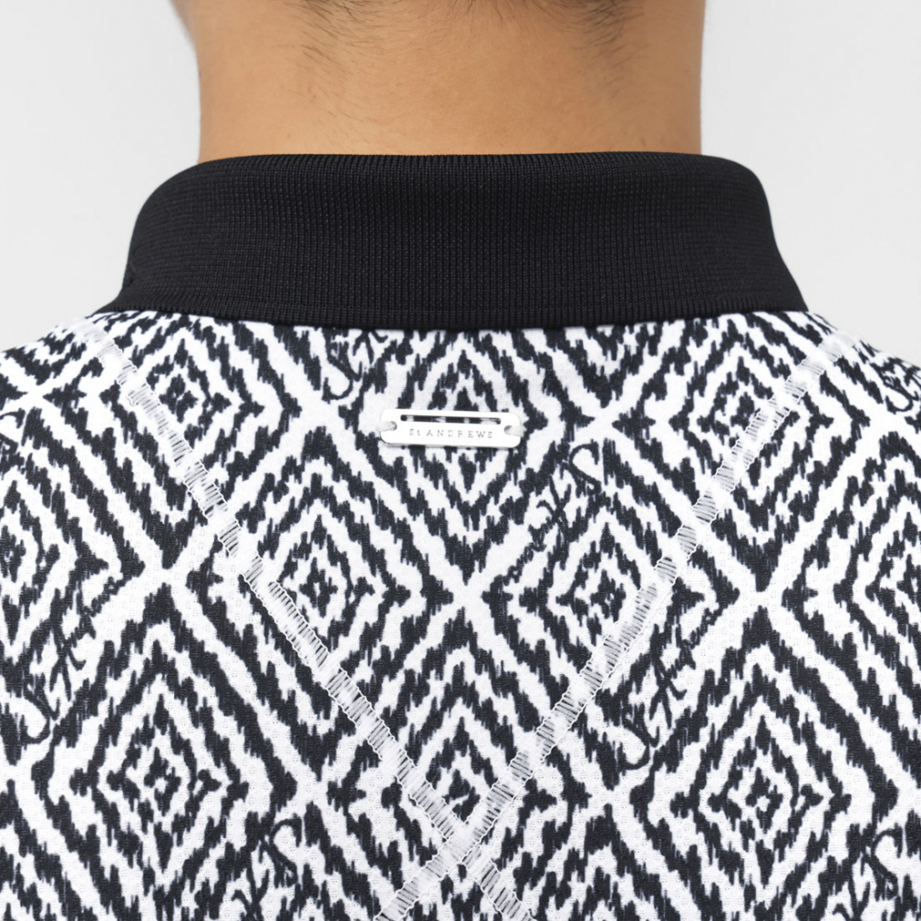 セントアンドリュース ゴルフウェア 半袖シャツ 秋 冬 SPXダイヤ