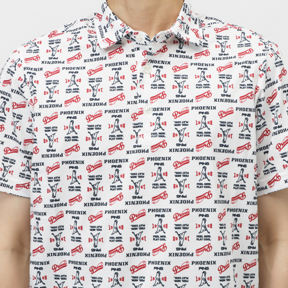 ドットメッシュ総柄半袖ポロシャツ 6215260703｜Alpen Online