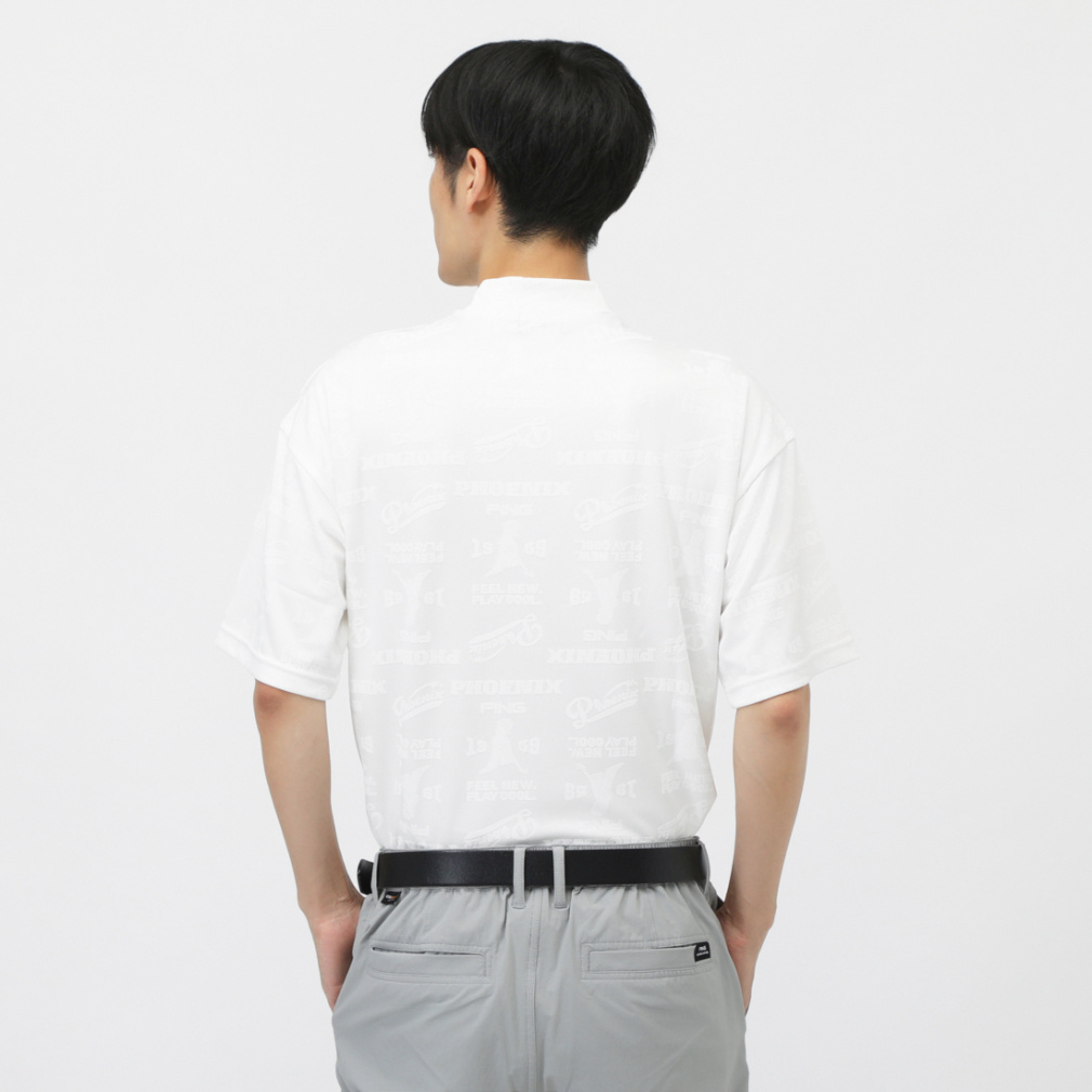 PHOENIXロゴジャカード半袖ハイネックシャツ 6215267702｜Alpen Online