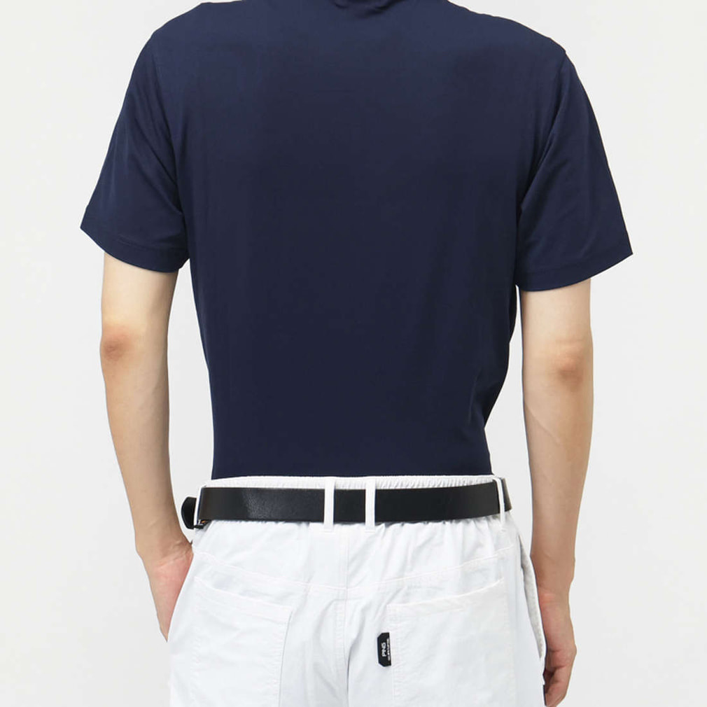 ピン ゴルフウェア 半袖シャツ 秋 冬 24FWストレッチカノコ半袖