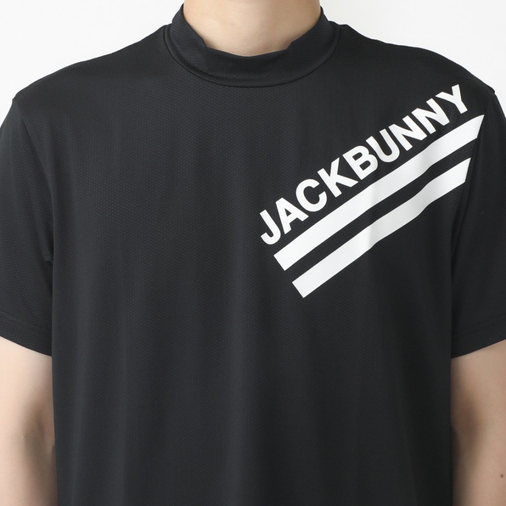 ジャック バニー ゴルフウェア 半袖シャツ 秋 冬 裏メッシュ点接触