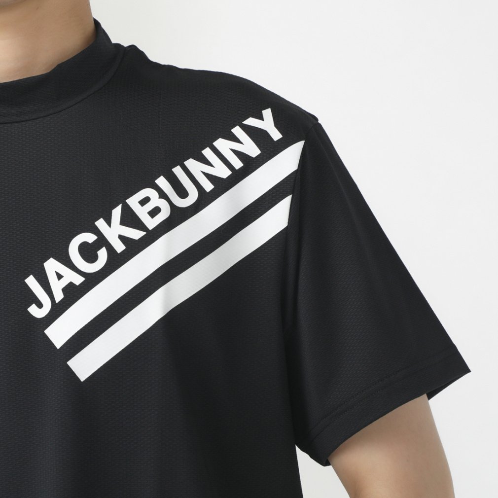 ジャック バニー ゴルフウェア 半袖シャツ 秋 冬 裏メッシュ点接触