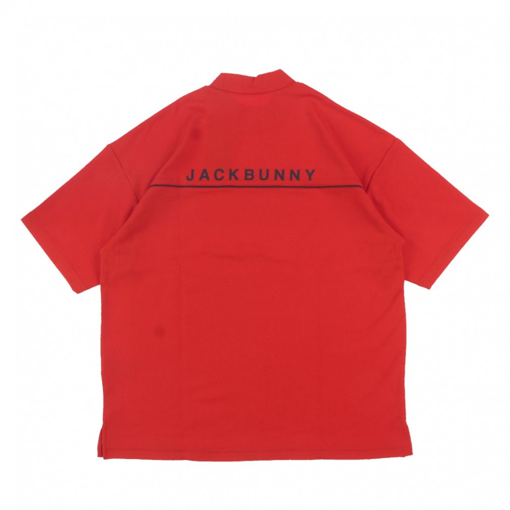 ジャック バニー ゴルフウェア 半袖シャツ 秋 冬 天竺ポンチ 五分袖