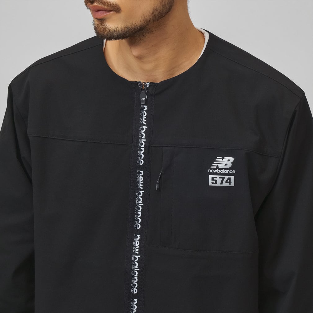 ニューバランス ゴルフウェア 長袖ウインドブレーカー 秋 冬 FULL ZIP
