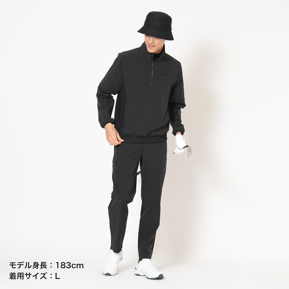 キャロウェイ ゴルフウェア 長袖ウインドブレーカー 秋 冬 8WAY