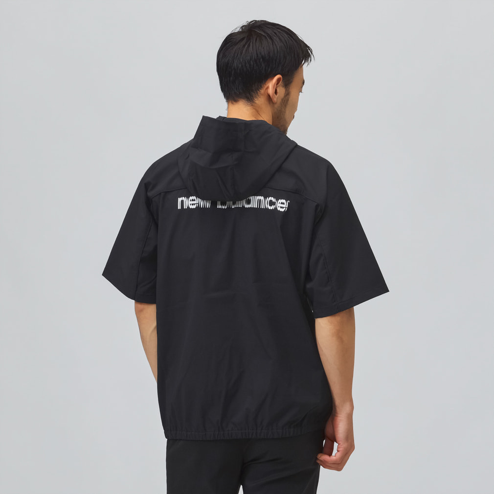 ニューバランス ゴルフウェア 半袖ウインドブレーカー 秋 冬 HALF ZIP