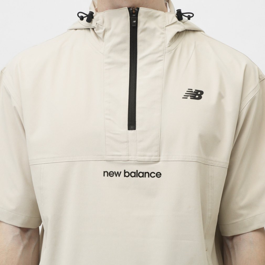 ニューバランス ゴルフウェア 半袖ウインドブレーカー 春 夏 HALF ZIP