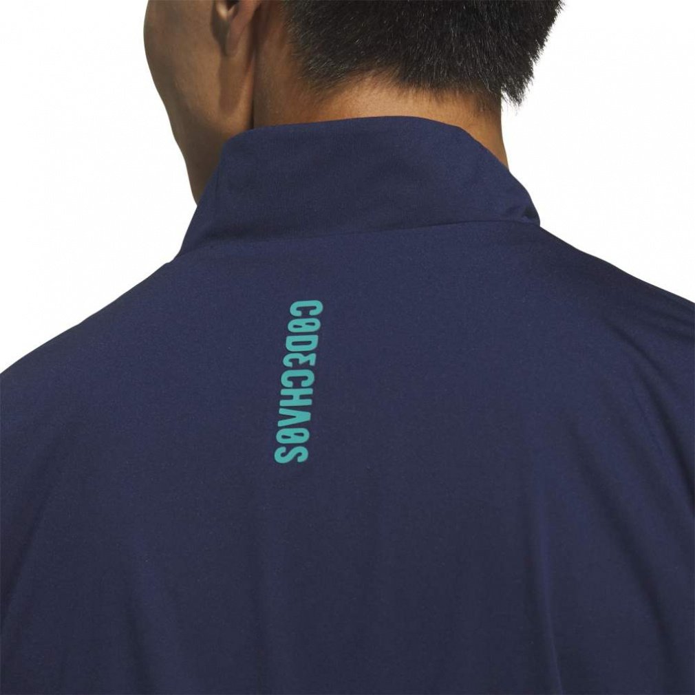 アディダス ゴルフウェア 半袖ウインドブレーカー 秋 冬 コードカオス