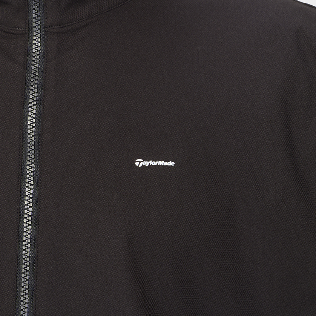 TaylorMade 黒 ジップアップジャケット Waterproof Full Zip Jacket